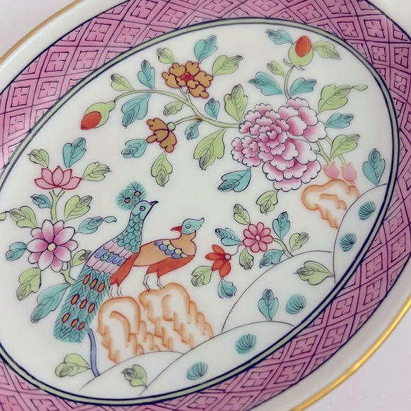 Herend Hungary Hand Painted Pin Tray Trinket Dish 7783, PP 126-B~VERY RARE-MINT - Picture 2 of 5